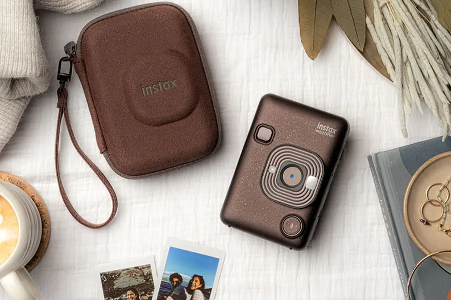 FujiFilm Instax mini LiPlay Camera Case Deep Bronze